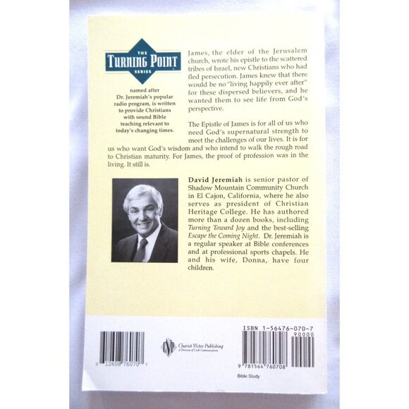 Turning Toward Integrity Book By Dr. David Jeremiah: Brand New - Picture 2 of 2